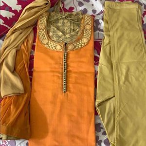 3-Piece Party wear chudidhar.